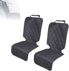 Partools カーシートカバー 防水 滑り止め フック付き 軽自動車 普通車(2枚セット)