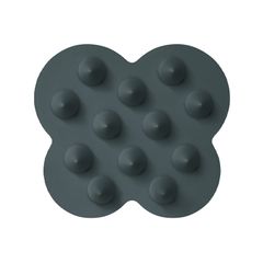 UKA ウカ バリカタ ウカ スカルプブラシケンザン 硬め ダークグリーン<br><br>【ヘアケア ブラシ シリコン スカルプ ウカケンザン ケンザン 頭皮用ブラシ 頭皮ブラシ】