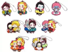 【中古】雑貨 全9種セット 「鬼滅の刃 キャラばんちょうこう ラバーマスコット 漆ノ型」