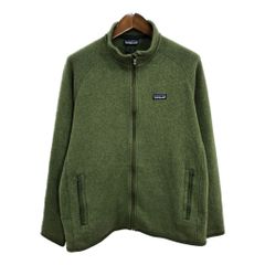 patagonia パタゴニア ベターセーター フリースジャケット アウトドア グリーン(メンズ M相当)中古 古着 U3059