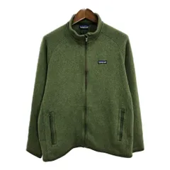 patagonia パタゴニア ベターセーター フリースジャケット アウトドア グリーン(メンズ M相当)中古 古着 U3059