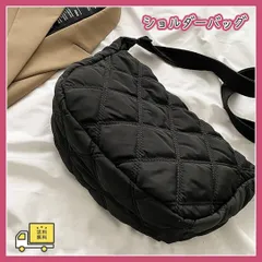 ●ショルダーバッグ キルティング 斜めがけ ナイロン 大容量 韓国