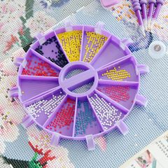 新商品！ダイヤモンドアート　ツール パレット　ダイヤモンドアートトレイ　三色