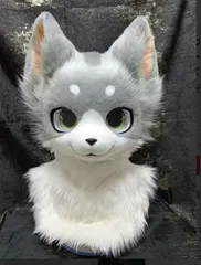 ケモノ着ぐるみ用 ふわふわ襟 ホワイト Amazon.co.jp: 着ぐるみ ケモノ 着ぐるみ ファースーツ マスク