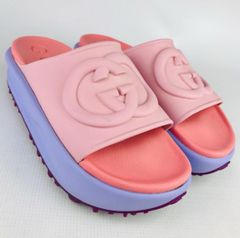 GUCCI グッチ インターロッキング サンダル GG 36 厚底 - メルカリ