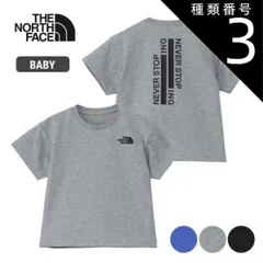 種類3：SO/80 ザ・ノース・フェイス tシャツ ベビー キッズ 子供 THE NORTH FACE NTB32473 B S/S NS ING TEE ショートスリーブネバーストップ アイエヌジー ティー メール便  ノースフェイス  出産祝い (2403