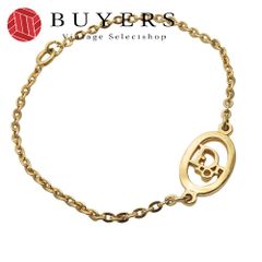 極美品 クリスチャン ディオール　ロゴ　ブレスレット　ゴールド　アクセサリー 楽天市場】【送料無料】 クリスチャン ディオール ブレスレット