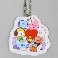 【中古】雑貨 BT21集合 オリジナル描き起こしPVCチャーム 「ファミリーマート×BT21 キャンペーン」 2022年12月対象商品3品購入特典