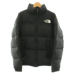 ザノースフェイス THE NORTH FACE ヌプシジャケット NUPTSE JACKET ダウンジャケット アウター ロゴ刺繍 L 黒 ブラック ND91841 /YTのサムネイル