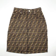 FENDI フェンディ ズッカ柄 ズッカ スカート サイズ38 レディース 【中古】【美品】