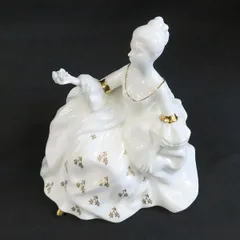 フィギュリンオブザイヤー★ロイヤルドルトン ローレン 1999年 置物人形 陶器 フィギュリンオブザイヤー☆ロイヤルドルトン ローレン 1999年