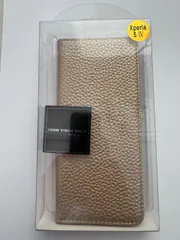 Xperia5Ⅳ 手帳ケース ゴールド×ホワイトのサムネイル