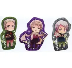 【中古】シール・ステッカー(キャラクター) E-2.ドイツ＆ロシア＆プロイセン ダイカットステッカーセット 「アニくじ ヘタリア Axis Powers 第2弾」 E賞
