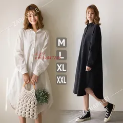 シャツワンピースお呼ばれ春ワンピースシャツ折り襟長袖お呼ばれワンピースボタン パーティーロングシャツ着痩せシャツワンピース通勤フ   vii3v847235