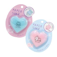 ペーパーソープ　紙せっけん　２個セット☆うさぎ