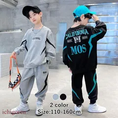 子供ジャージ 上下セット 男の子 スウェット パーカー トレーニングウェア スポーツウェア キッズ ジュニア 秋 M250331-169