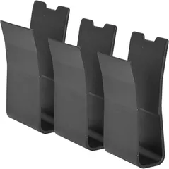 Active Island マガジンポーチ インサート 3個セット マグポーチ サバゲー(ブラック)