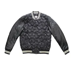 MONCLER AUBURN レザーダウンジャケット 美品 希少 MONCLER】モンクレール『AUBURN レザー切替 ダウンジャケット