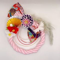 羽二重 しめ飾り♡