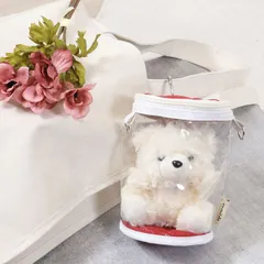 推し活 推しかつバッグ ぬいぐるみクリアバッグ 持ち運び 推し活グッズ 推し ショルダー ポーチ 推し色 アクスタ プレゼント かわいい 推し おしゃれ ミニショルダー レディース クリアバッグ 小さめ 推し活グッズ オタ活 ヲタ活 痛バッグ 痛バ