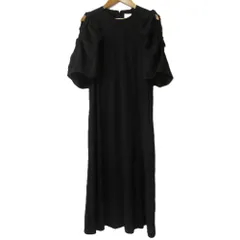 AKIRA NAKA★ボーダーロングワンピース　リボンベルト　黒×白　サイズ1 2025年最新】AKIRANAKA レディース ロングワンピースの人気