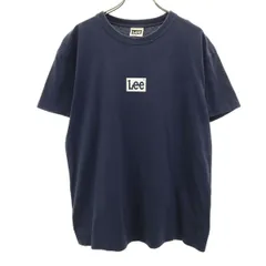 Lee リー 半袖 Tシャツ L ネイビー メンズ 古着