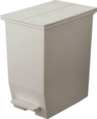 45L ペダルオープンツイン グレー ゴミ箱 おしゃれ ダストボックス ふた付き スリム モノギャラリー限定分別シール付き