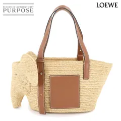 LOEWE 象デザイン かごバッグ 未使用 LOEWE 象の形のかごバッグ 【美品】 - メルカリ