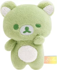 【中古】ぬいぐるみ ねむいときもリラックマ・くもり(緑) なないろてのりぬいぐるみ 雨のち晴れのリラックマテーマ 「リラックマ」