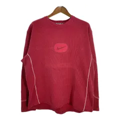00年代 NIKE ナイキ 長袖Ｔシャツ スポーツ ロゴ ワインレッド (メンズ XL) 中古 古着 S9295