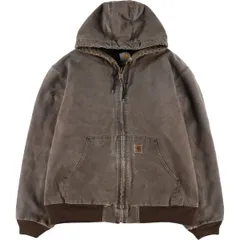即*K様 Carhartt ブラウン フルジップパーカー 4XL 中古・古着通販】CarHartt (カーハート) ジップパーカー ブラウン