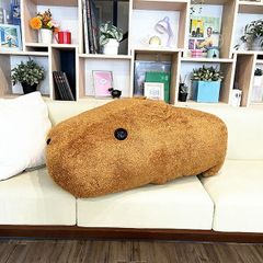 카피바라씨도 푹 등신대 봉제인형 브라운 특대