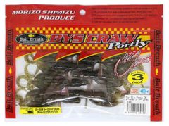 Bait Breath(ベイトブレス) ワーム バイズクローポートリー3インチ Feco#146Bブリパンブルー.