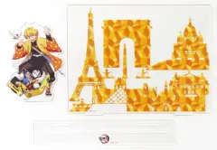 【中古】アクリルスタンド・アクリルパネル 我妻善逸 ワールドツアー 描き下ろしイラスト アクリルスタンド 「ワールドツアー上映 鬼滅の刃 上弦集結、そして刀鍛冶の里へ」 劇場グッズ