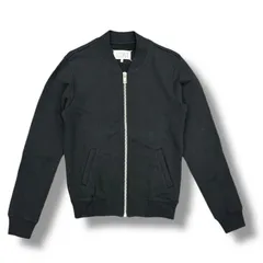 国内正規 Maison Margiela スウェット レザー エルボパッチ ジャケット ブルゾン 30GU003825279 メゾンマルジェラ 44 85429A1のサムネイル