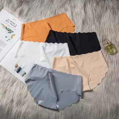 【夏新作】シームレスショーツ 5枚セット レディース 下着 ストレスフリーパンツ 速乾 セクシー デイリー インナー 女性 パンツ サイズ　L