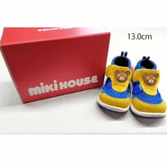 【正規品】ミキハウス　プッチー☆ダブルラッセルセカンドベビーシューズ　12-9302-973　13.0cm　新品(難あり)