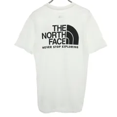 ノースフェイス バックプリント 半袖 Tシャツ S ホワイト系 THE NORTH FACE メンズ 古着 【240412】 メール便可