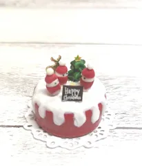 No.196.197.198◇ クリスマスケーキセット ◇ミニチュアスイーツ