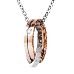 リングネックレス ペンダント メンズ ステンレス ネックレス INTERNATIONAL] アクセサリー [SEIYA