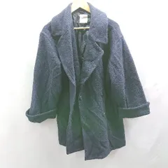 ◇ ⊇ SENSE OF PLACE by URBAN RESEARCH 長袖 ピーコート サイズF ネイビー系 レディース E  【1503310004557】