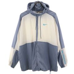 Lサイズ　Nike ウィンドブレーカー ライトグレー/ダークグレー NIKE ナイキ ウインドブレーカー ジャケット メンズ NSW WR LND