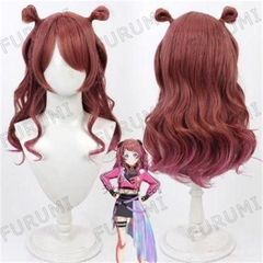 学園アイドル 花海咲季 コスプレ ウィッグ ロング