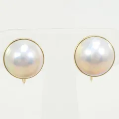 半価特販華子様専用マベパール　K18　直径12ｍｍ　イヤリングペア　真珠 アクセサリー