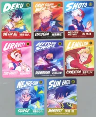 【中古】シール・ステッカー 集合(等身/緑谷出久他) ステッカーセット 「一番くじ 僕のヒーローアカデミア 相反する思い」 J賞