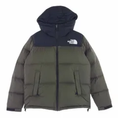 THE NORTH FACE ノースフェイス ダウンジャケット ND92041R Nuptse Hoodie ヌプシ フーディ NT ニュートープ ダウン ジャケット モスグリーン系 L【中古】のサムネイル