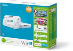 Wii U すぐに遊べるファミリープレミアムセット+Wii Fit U(シロ)(バランスWiiボード非同梱)(中古品)