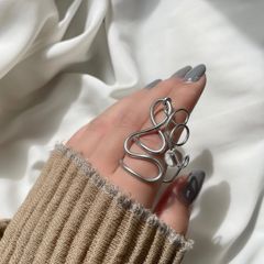 and depictions glass ring _アンド ディピクションズ ガラス リング