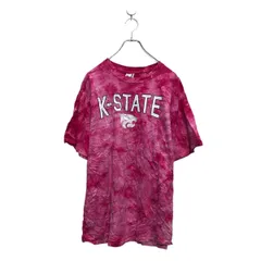 GILDAN 半袖 タイダイ Tシャツ ギルダン XL ビッグサイズ ピンク マルチカラー クルーネック 古着卸 アメリカ仕入 a605-7544