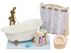【特価商品】おもちゃ 3歳以上 ドールハウス STマーク認証 カ-628 Sylvanian 】 Families おふろ・シャワーセット 【 エポック社 家具 EPOCH シルバニアファミリー